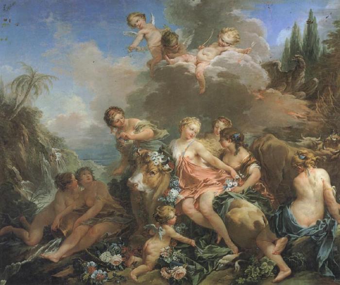 The Rape of Europa, Francois Boucher